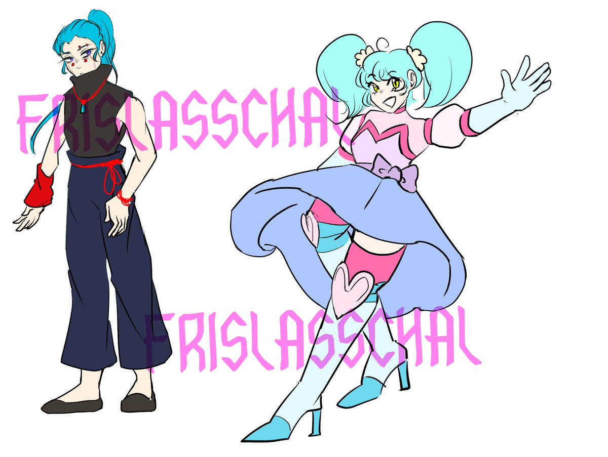 frislasschal's tweet image. one more.
both are flat color full bodies, you'll get watermark-free and transparent.
$20 USD each. DM me here or email me to claim! will update as they're claimed
#adoptables #artistsontwitter
