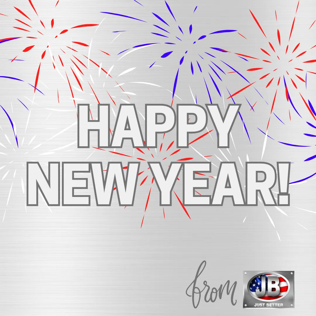Happy New Year from your friends at JB Industries!

#HappyNewYear #HVAC #AmericanMade #JustBetter #JustBetterIndustries #JBIndustries