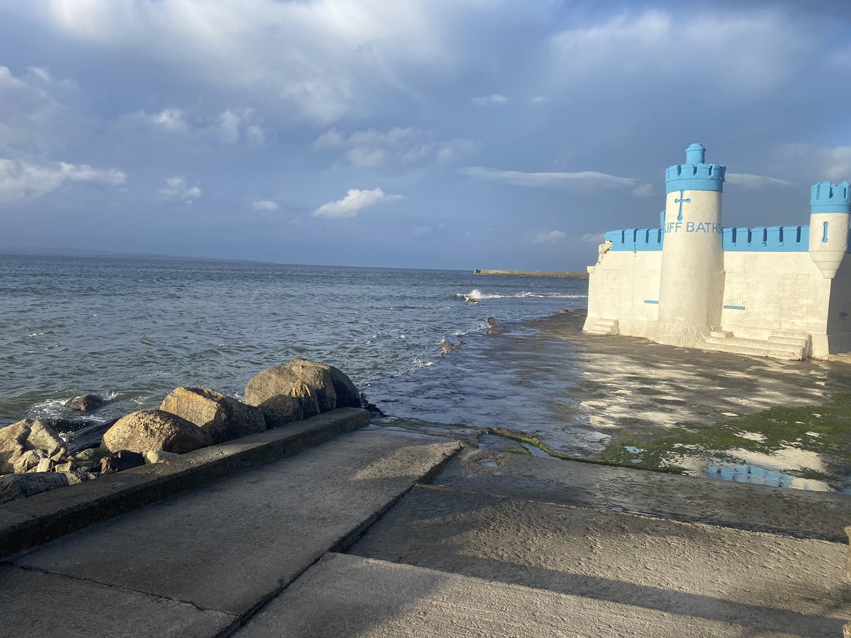Blowing off the cobwebs in beautiful Enniscrone.