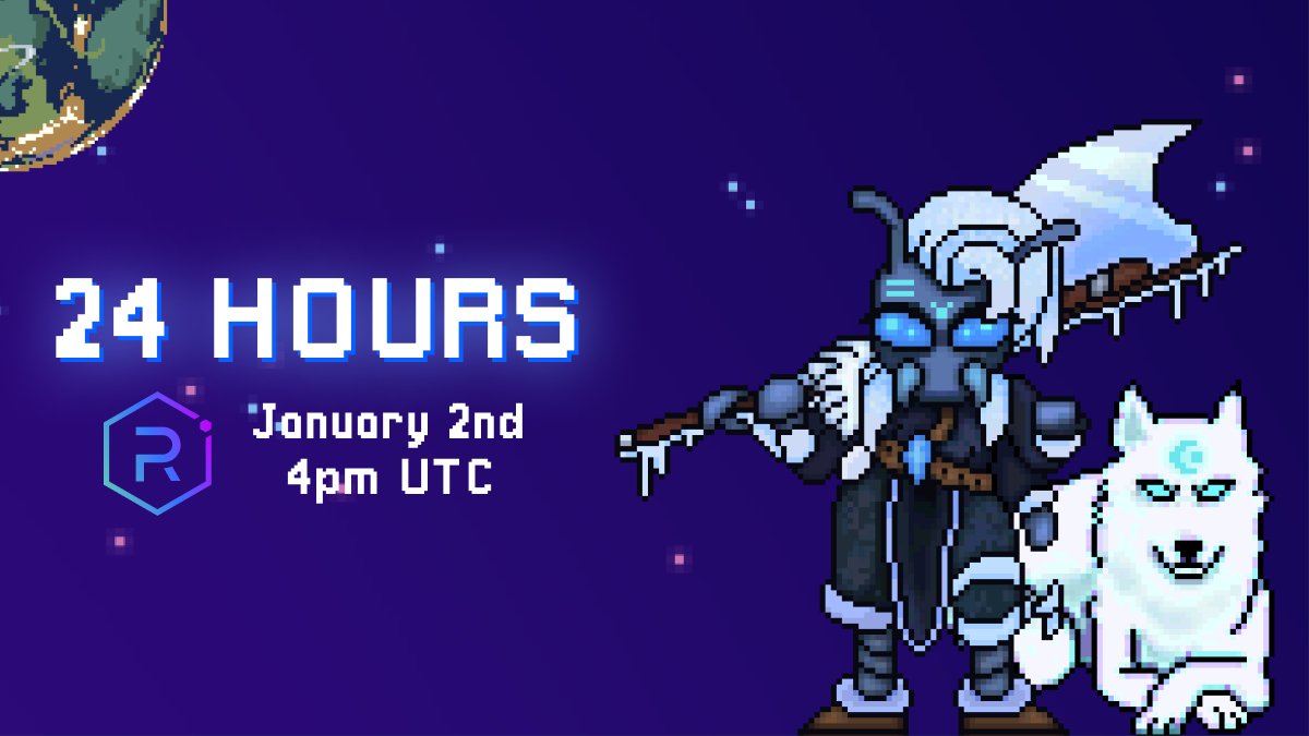 TinyColonyGame's tweet photo. Happy New Year Tiny Fam!! 

24 hours until launch on @RaydiumProtocol !! 🚀🚀

Let's Go!! 🐜🔥

#GameFi #Metaverse #NFT https://t.co/ikUHCvncZ9