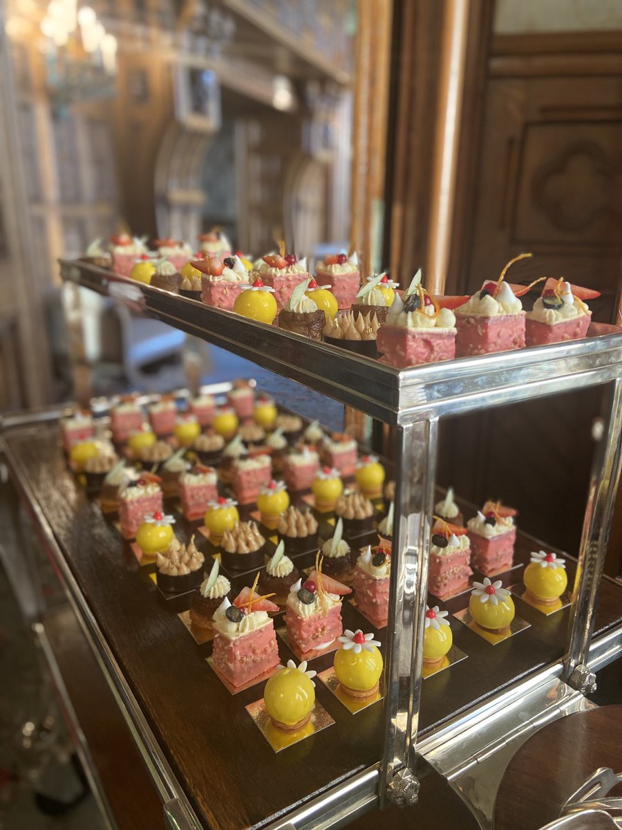 RochfordNiall's tweet photo. Fantastic New Years Day afternoon Tea ⁦@ashfordcastle⁩ Brilliant pastry’s from our new Executive Pastry chef Mohamed and his Team! Delicious savouries from Hillary Casey!! ⁦@listentoyourpan⁩ ⁦@Lisa_Toomey⁩ https://t.co/2RWjGAL9bz