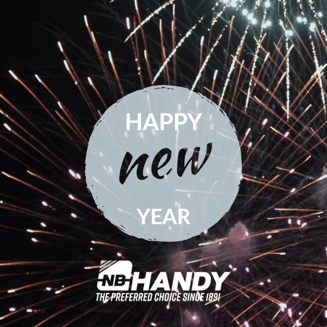 nb_handy's tweet photo. Happy New Year from NB Handy! #ThePreferredChoice https://t.co/fl4QT4WANf