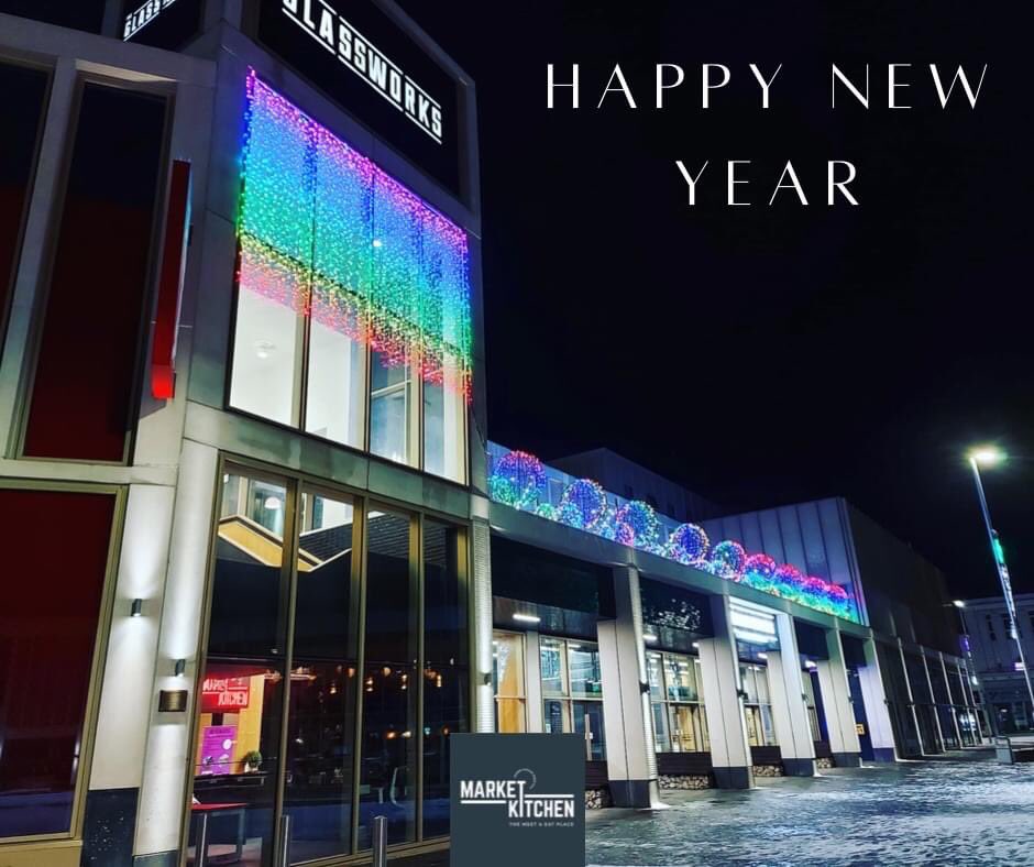 MarketKBarnsley's tweet photo. To all our customers, colleagues and friends, we wish you a very Happy New Year - from all the team at Market Kitchen ✨. https://t.co/rL6RYvsXom