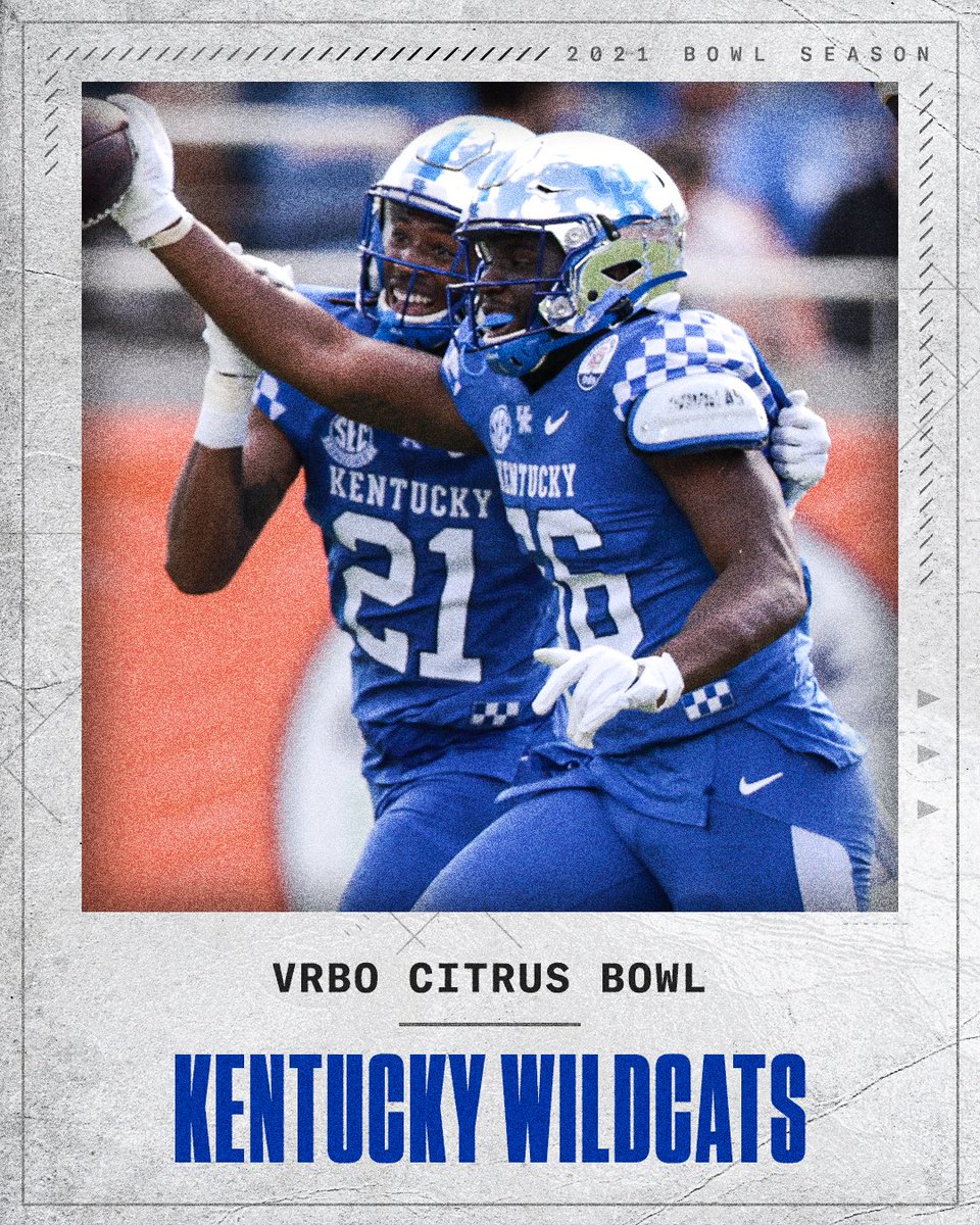 ESPNCFB's tweet photo. WHAT A GAME! 

Kentucky wins a back-and-forth battle to claim the Citrus Bowl 👏 https://t.co/EwJkEYxkhE