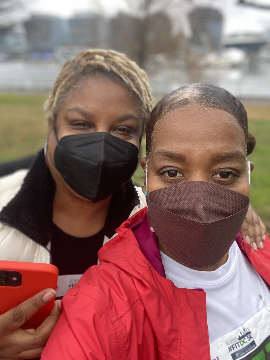 I woke up this morning with all my senses sensing! Dat’s what I’m talkin’ ‘bout!!! Grateful to see, hear feel and taste the bounty the rain brings. Cherishing the time with <a href="/inwayna/">N. A. Randall</a> doing the <a href="/myFITDC/">#FITDC</a> #freshstart5k .  #fitdc