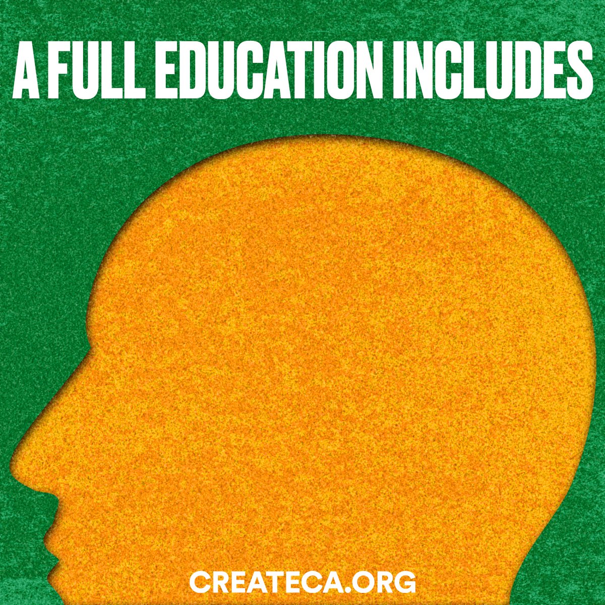 The arts aren't just "nice to have," they are a crucial part of a federally mandated, robust and well-rounded curriculum. Join us in the fight by signing the pledge on our website. 

#CreativityIsNotOptional #ArtsEdRebuilds