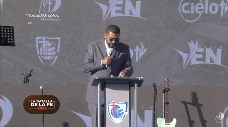 Batalla de la Fe | Pastor Ezequiel Molina Sánchez: "No podemos votar por ´demonios´ que van al Congreso a llevar leyes que promuevan el aborto y la homosexualidad. 

#ListínDiario #BatalladelaFe #PastorEzequielMolina