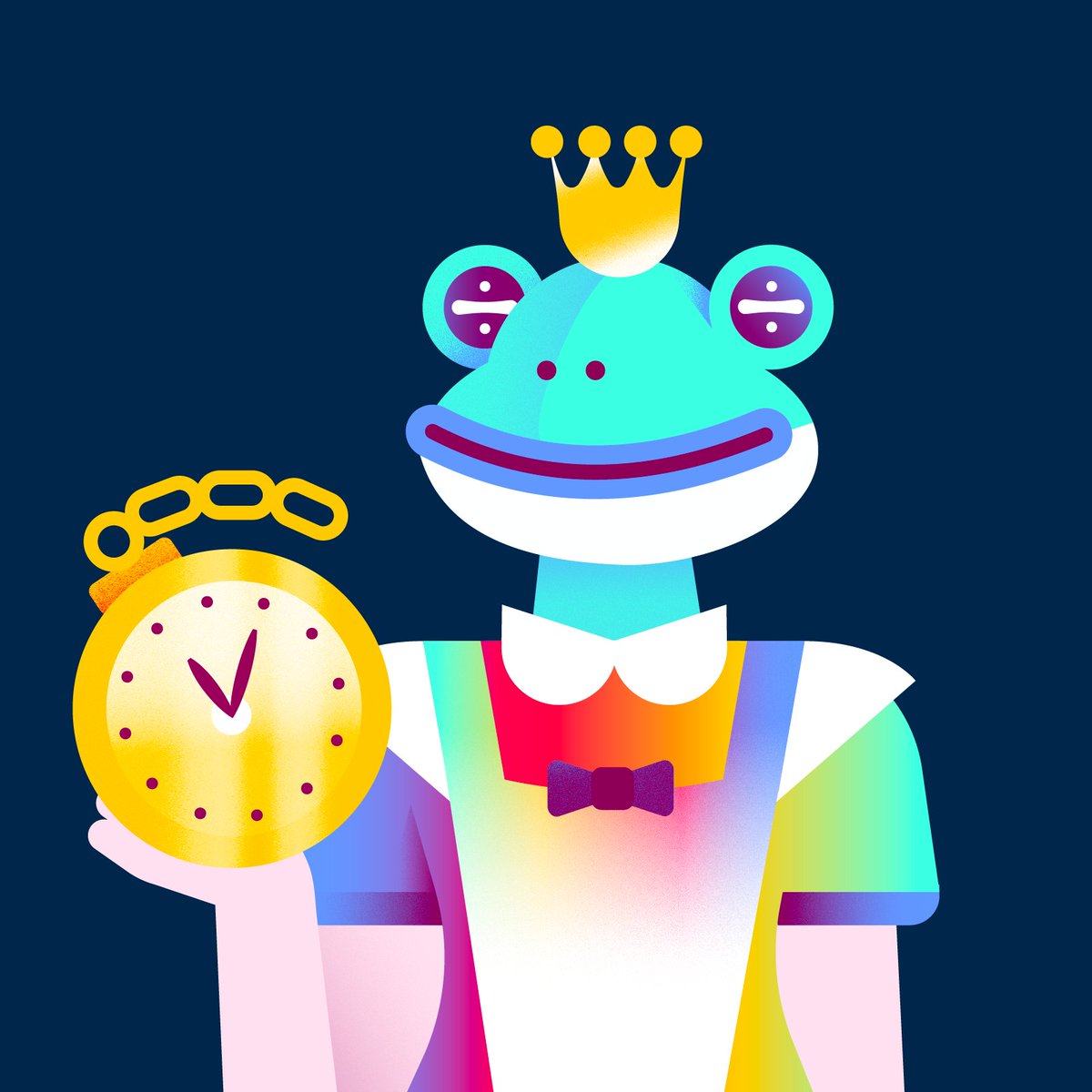 rabbit_hole_nft's tweet photo. We are giving away this "King Frog" TRIP backed by $TIME to a lucky winner!

1️⃣  Follow, RT &amp; Like this post
2️⃣  Tag 2 Friends
3️⃣  Join our Discord https://t.co/2h7PHecY0j

Winner will be revealed in 7 Days

#FrogNation #OccupyDeFi 
#NFT #nfts $avax #TimeNFT https://t.co/Sa7XByQnAf