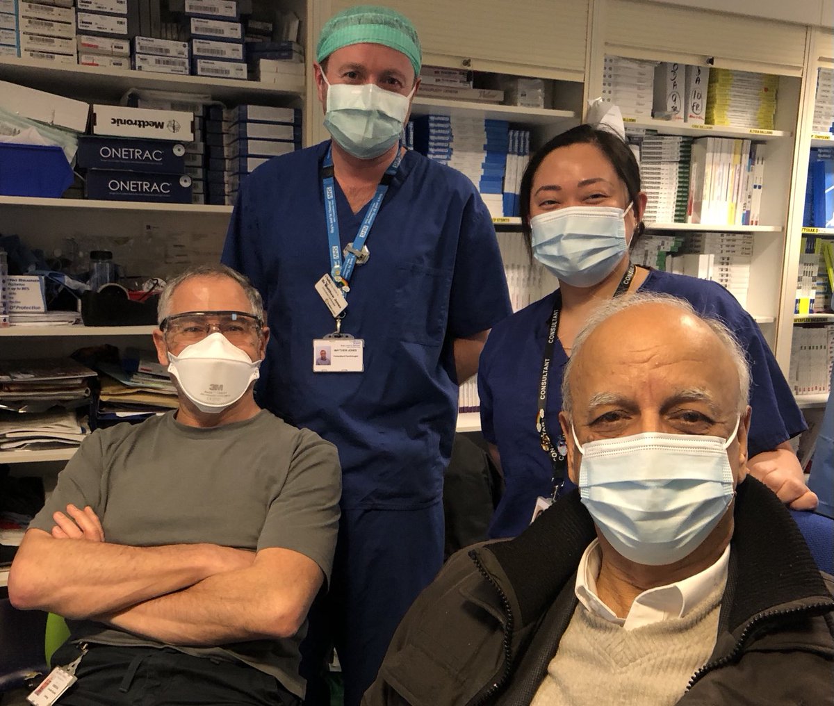 Cardiology at ⁦<a href="/EvelinaLondon/">Evelina London</a>⁩ are really proud to have the freshly knighted Professor Sir Shak Qureshi as part of this awesome congenital cath lab team. 

Congratulations on a richly deserved honour 👏🏻 👏🏻 👏🏻 

⁦<a href="/GSTTnhs/">Guy's and St Thomas'</a>⁩ ⁦<a href="/ChainofHopeUK/">Chain of Hope UK</a>⁩ ⁦<a href="/echoukcharity/">ECHO</a>⁩