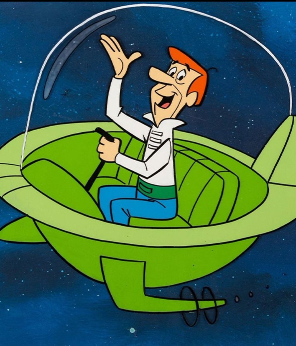 jetsonsrobotics's tweet photo. We have entered 2022,the year George Jetson was born. In the next 30 years,everyone will switch to flying cars,there will be robots at home,we will be fed with pills.Happy birthday daddy George Jetson 🎉🎂Your family Jetson's Robotics6435 loves you ❤ https://t.co/L4TIptzEov