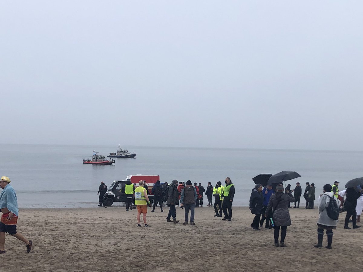 AaronSmithCNN's tweet image. When I did the Coney Island Polar Bear Plunge earlier today, the FDNY used a beach ambulance to extricate a swimmer who was floating face down, like he was asleep. I hope he’s alright!