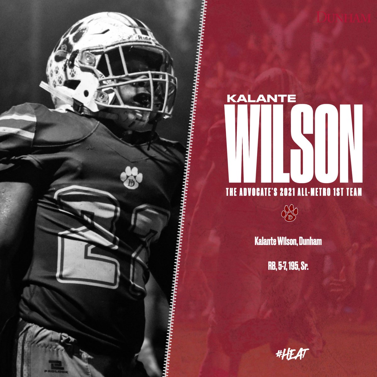 Dunham Athletics tweet media