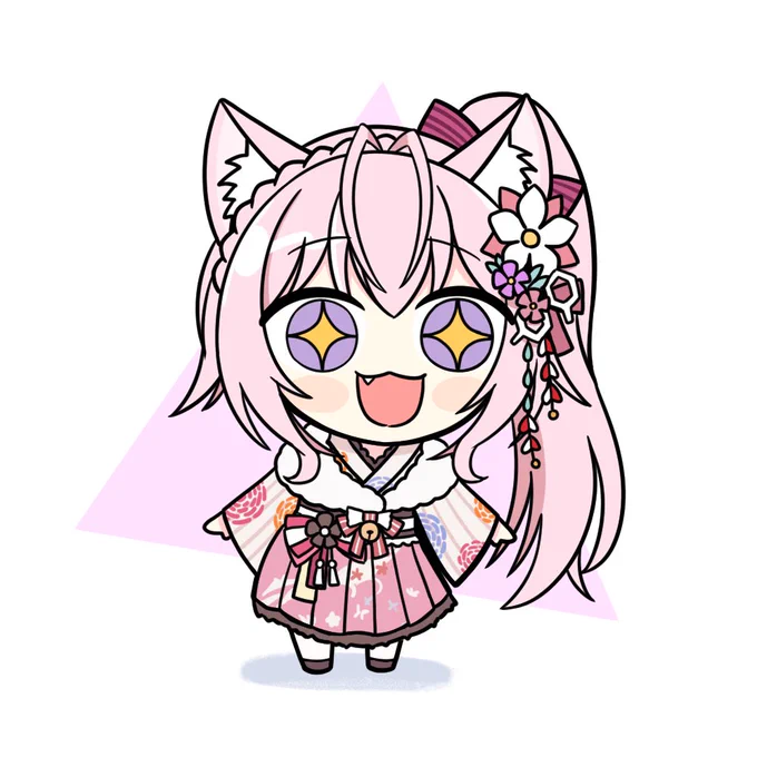 #こよりすけっち   #ホロライブ正月衣装 
