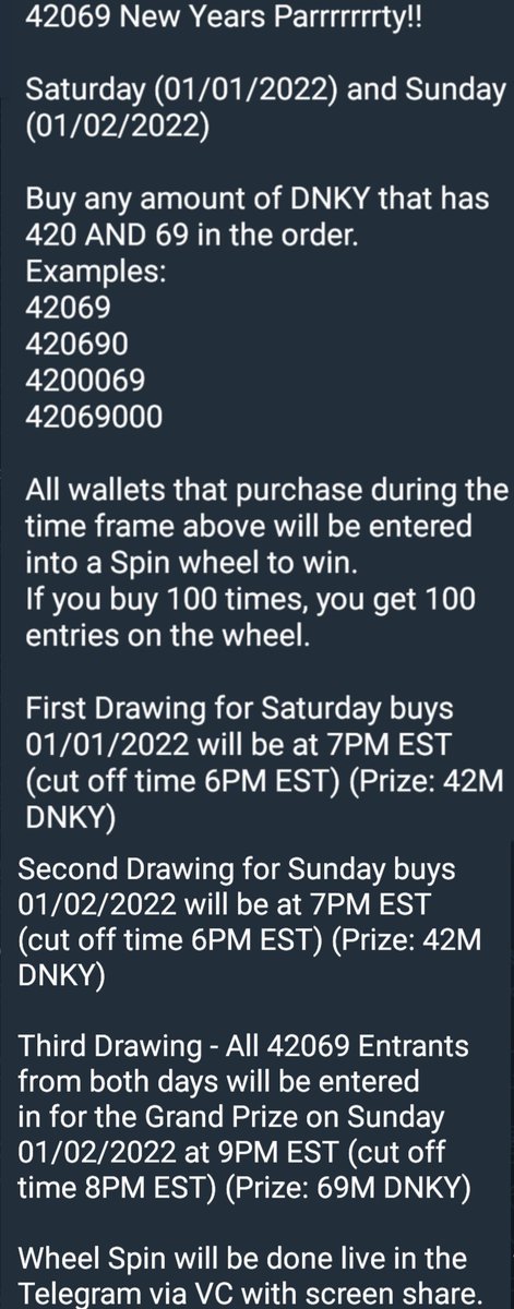 NickTucker17's tweet photo. We have a contest going on in our @ASTRODNKY #dnky telegram! Come join in on the fun and have a chance of winning some #dnky ! You'll be winning either way! https://t.co/YnDLRWPVPI
