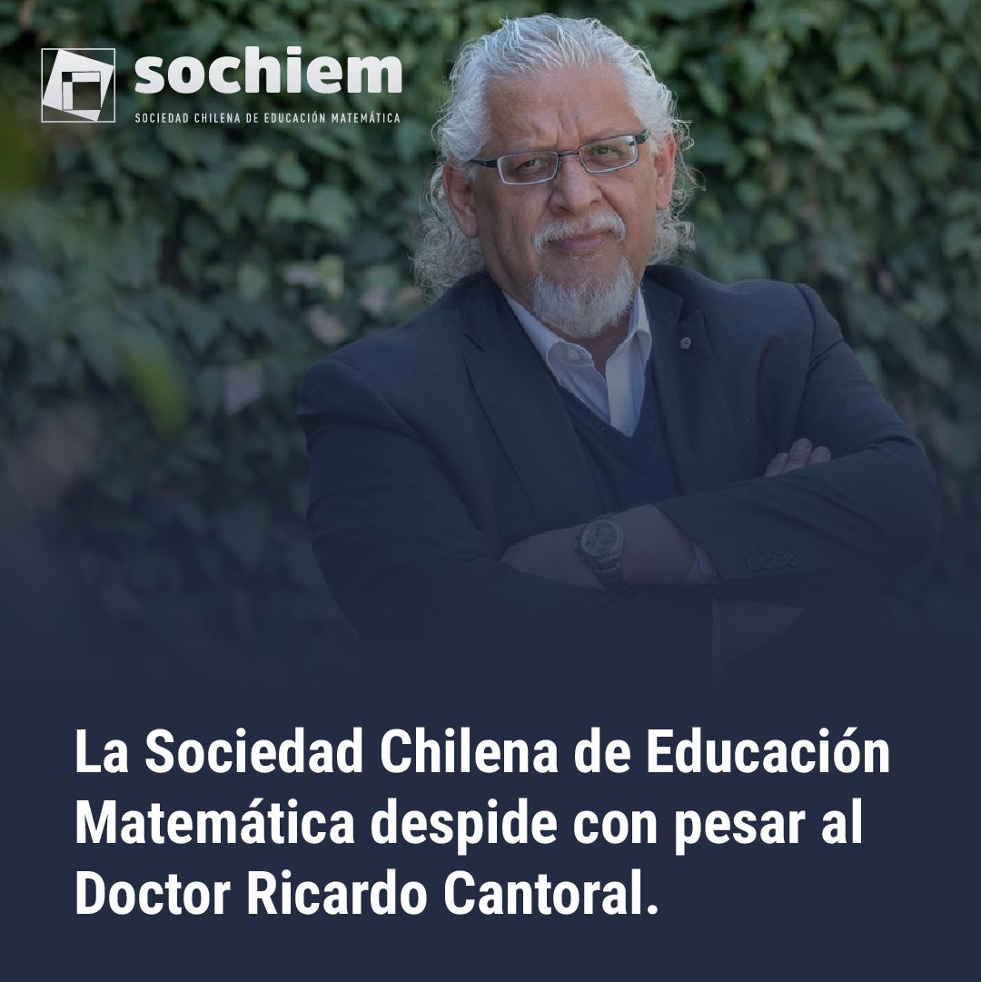 Sociedad Chilena de Educación Matemática, Sochiem tweet media
