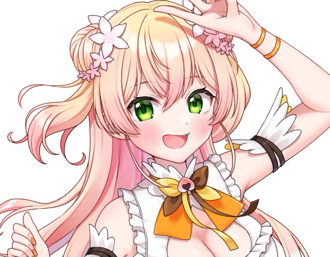 全体像はいつかまた…🍑🥟 