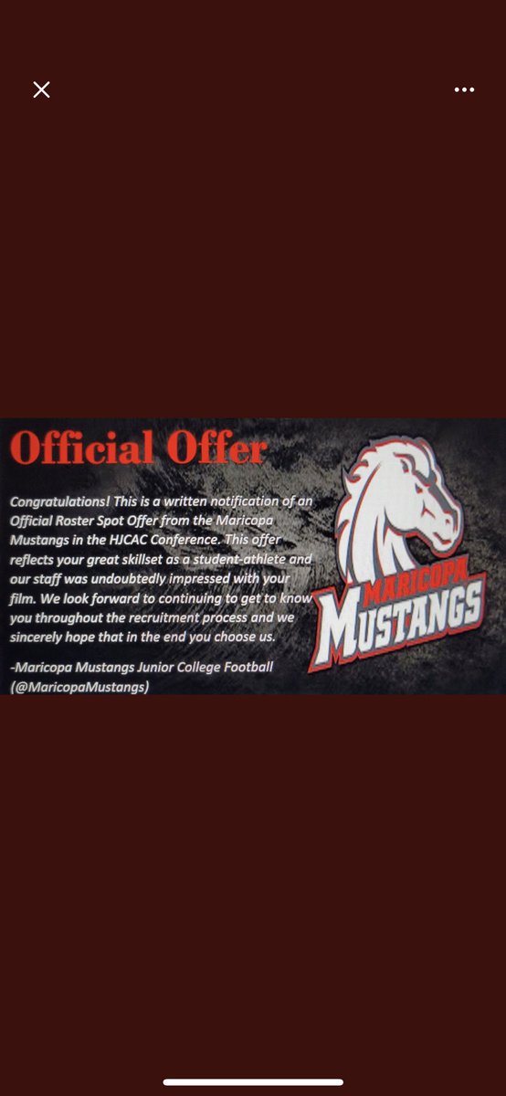 xavi.ierr (@xaviieerrs) on Twitter photo After a great conversation with <a href="/CoachRetiz/">Coach Javier Retiz</a> Iβm blessed and honored to receive my third offer to π΄βͺοΈ<a href="/MaricopaMustang/">Maricopa Mustangs JUCO Football</a> <a href="/gridironarizona/">Gridiron Arizona</a> <a href="/AZPrepSpotlight/">@AZPrepSpotlight</a> <a href="/BJMedia1/">BJ Media</a> <a href="/DamichaelC/">Damichael Cole</a> After a great conversation with <a href="/CoachRetiz/">Coach Javier Retiz</a> Iβm blessed and honored to receive my third offer to π΄βͺοΈ<a href="/MaricopaMustang/">Maricopa Mustangs JUCO Football</a> <a href="/gridironarizona/">Gridiron Arizona</a> <a href="/AZPrepSpotlight/">@AZPrepSpotlight</a> <a href="/BJMedia1/">BJ Media</a> <a href="/DamichaelC/">Damichael Cole</a>