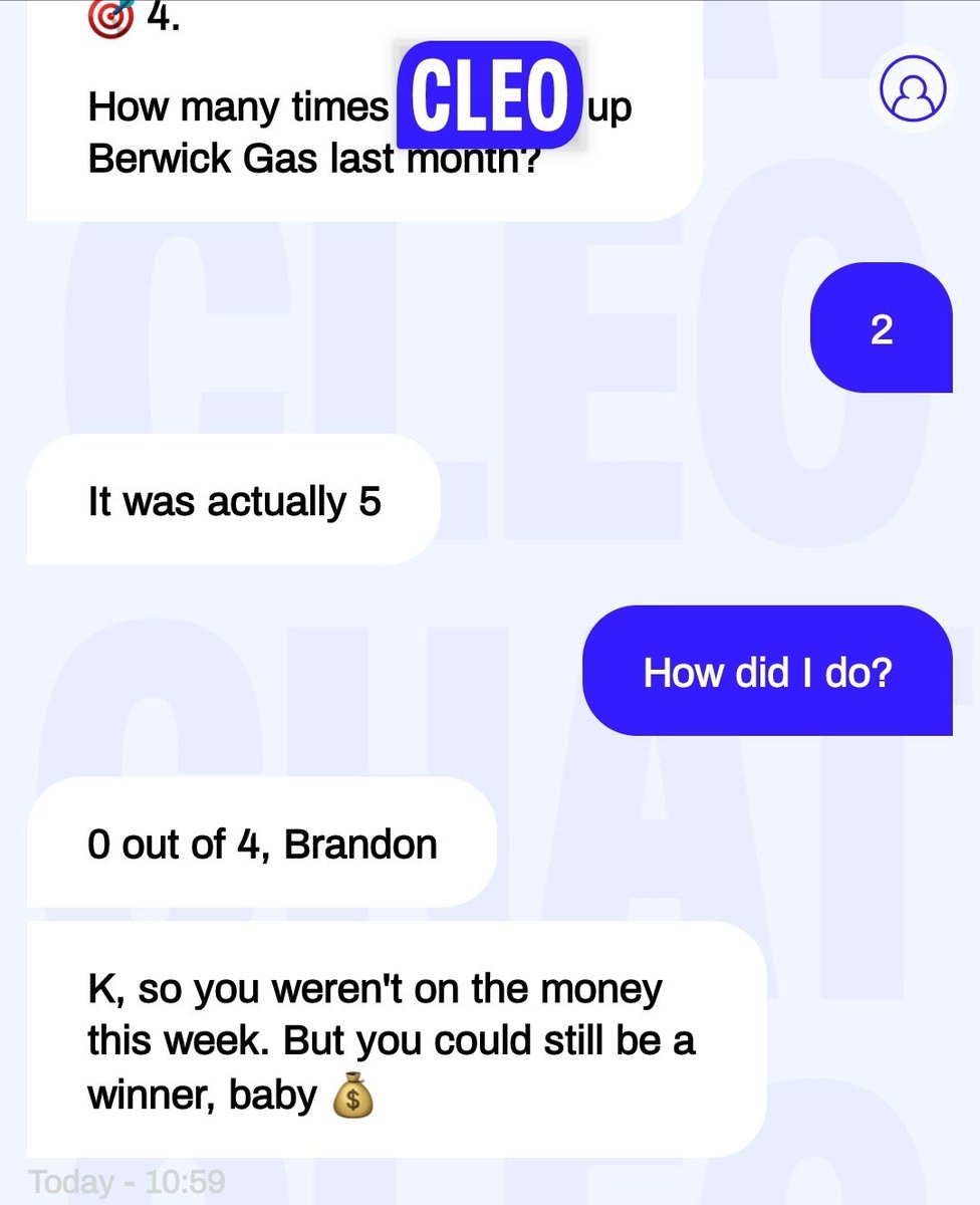 BLuv1186's tweet photo. @meet_cleo #fingers #crossed 🤞Maybe I'll get lucky with this post, and actually win some bill-shhmoney!! I got Zero out of four playing Cleo's games! https://t.co/OIt88Lv9Zy