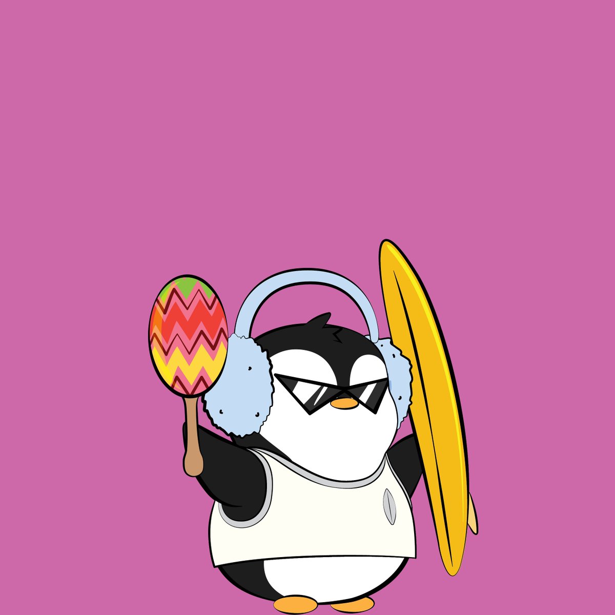 GM. If this JPEG triggers you in anyway plz comment.
NFT art collectors on CT can be a delicate bunch i've noticed.

Let me know, how does this penguin trigger you?