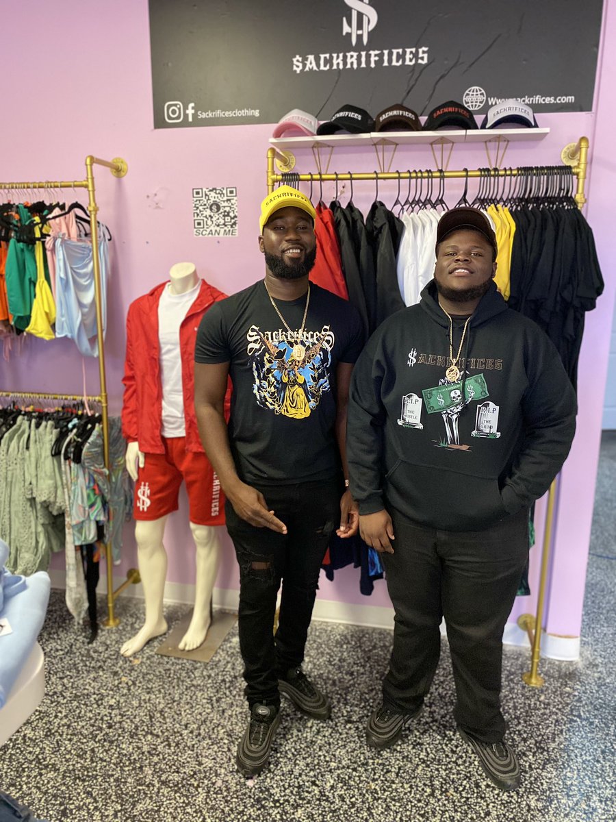 Zoeboi's tweet photo. Sackrifices would like to wish everyone a Happy New Years and thank you for making this the best 3 months a small business could ask for. We are proud to announce our partnership with Pocca’s Emporium as our first in-store location. 

Store Location: 3220 US-1 Fort Pierce, FL https://t.co/LoNFJPnR7A