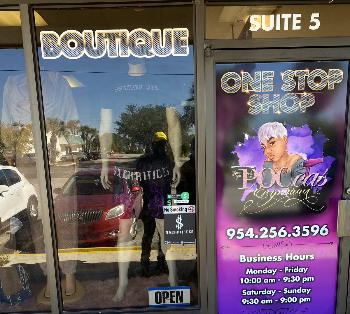 Zoeboi's tweet photo. Sackrifices would like to wish everyone a Happy New Years and thank you for making this the best 3 months a small business could ask for. We are proud to announce our partnership with Pocca’s Emporium as our first in-store location. 

Store Location: 3220 US-1 Fort Pierce, FL https://t.co/LoNFJPnR7A
