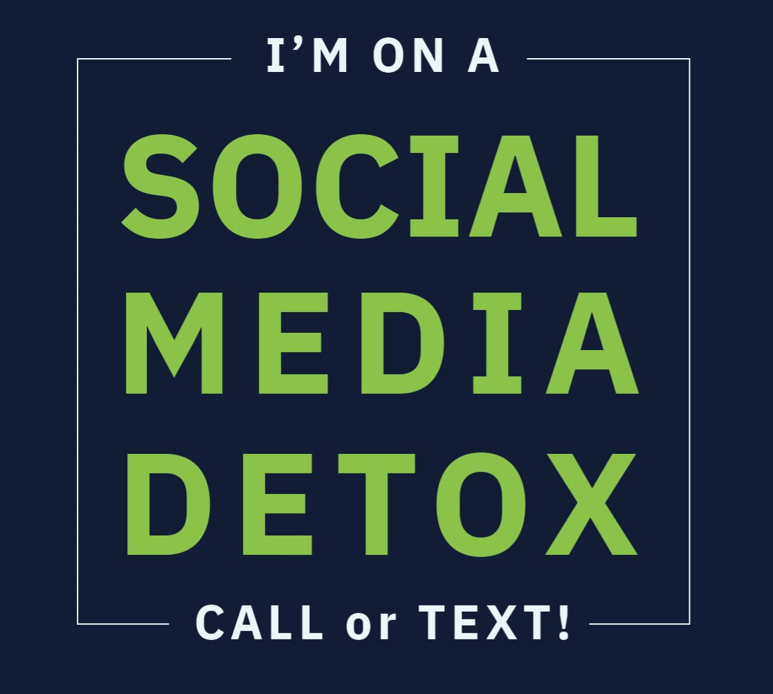My New Year's Resolution is to come off social media for as long as I can 🤣 wish me luck!