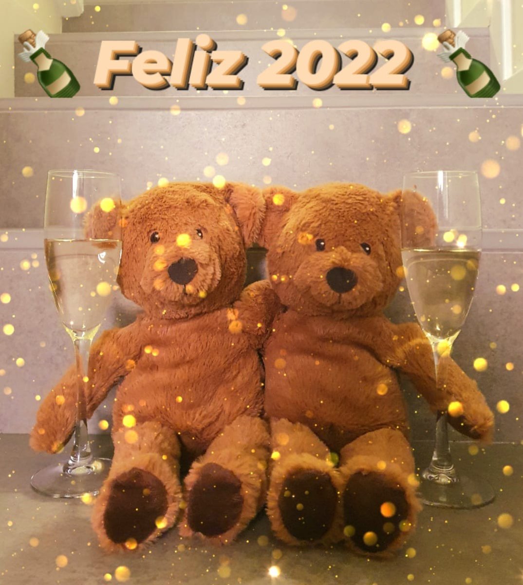 Feliz Año Nuevo, muchas gracias por vuestras felicitaciones, espero que tengáis un año, lleno de Felicidad,Amor y Salud.
PD.Los Ositos están en Lleida. #CrisLu1E #FelicidadesLuca