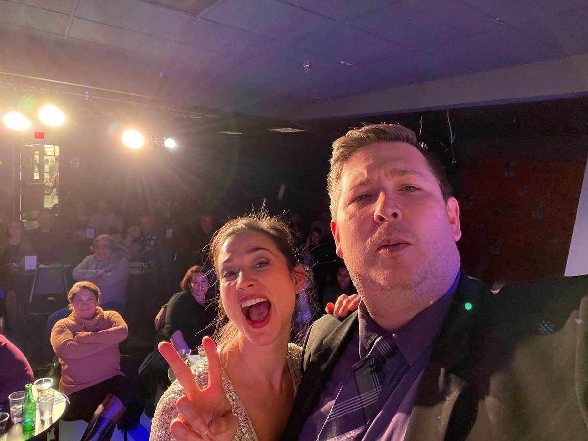 DavidVoxMullen's tweet photo. Had such a blast last night (after 2 years) finally being able to perform for a packed out #NewYearsEve audience  @ComedyShrine with amazing people! #Comedy #ComedyShrine https://t.co/3FNFwfIZTa