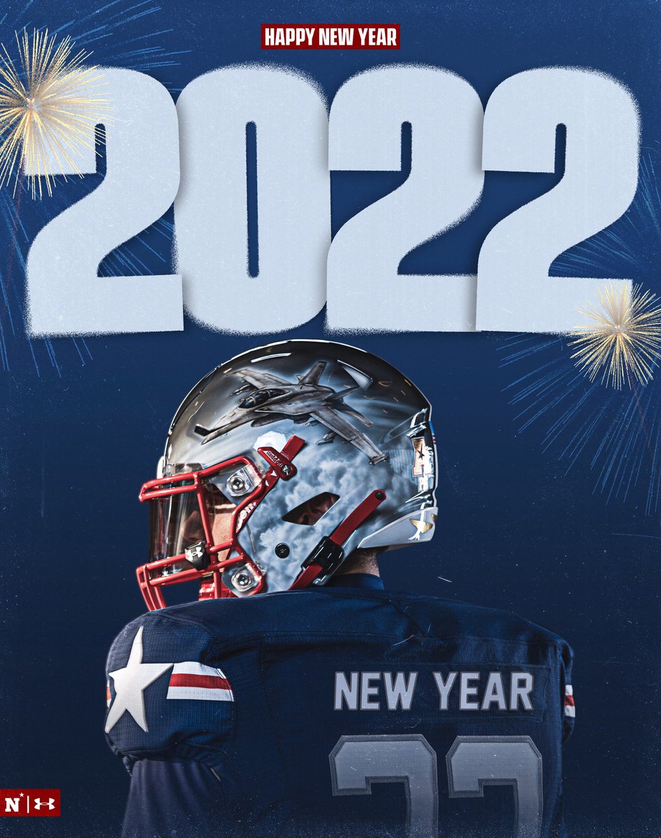 Looking forward to a Special 2022! Happy New Year! Go Navy!