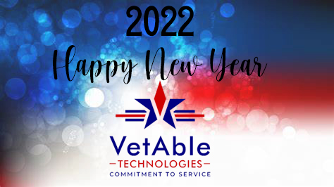 VetAbleTech's tweet photo. Happy New Year from #vetabletech #2022 #newyear2022 https://t.co/GRZ0MQyTx0
