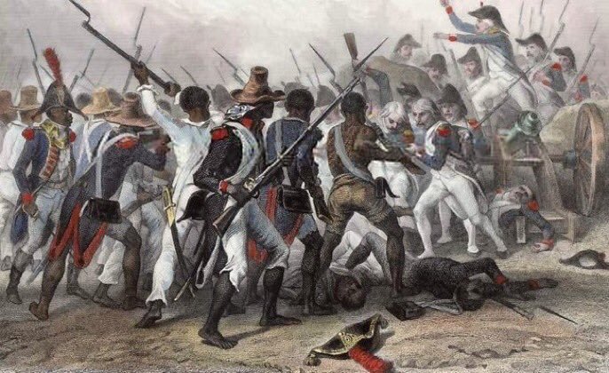 AfricanArchives's tweet photo. Happy Independence Haiti!

Jean-Jacques Dessalines led armies to defeat France to become the first free colonial society. It was the greatest slave uprising since Spartacus.

It was a powerful reminder that Black liberation Could be achieved. https://t.co/0hZxHlblUl
