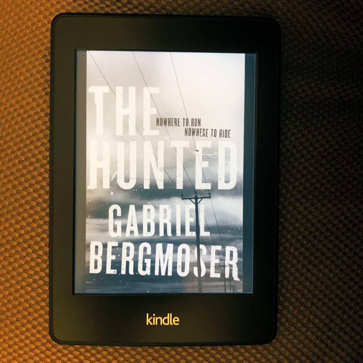 _WilliamJensen's tweet photo. Thought I’d give Australian fiction a go. #TheHunted by Gabriel Bergmoser was a page turning read. 📚 #books https://t.co/sUBvJAl7HN