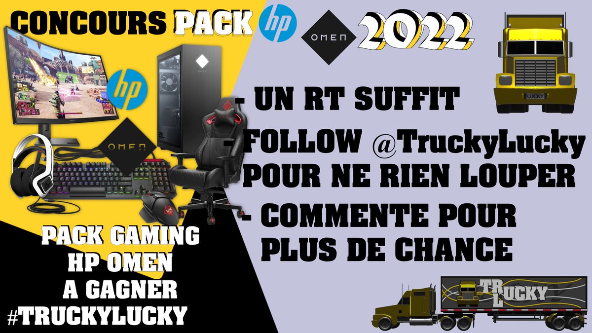 #Concours - Trucky Lucky tweet media