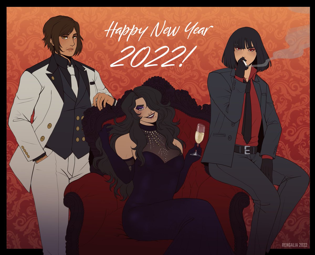 #LimbusCompany #Limbus_Company 
It's 2022, I'm a little late, I've decided to throw out all my shame, and I hope you all had a good celebration!

[OC x Canon]