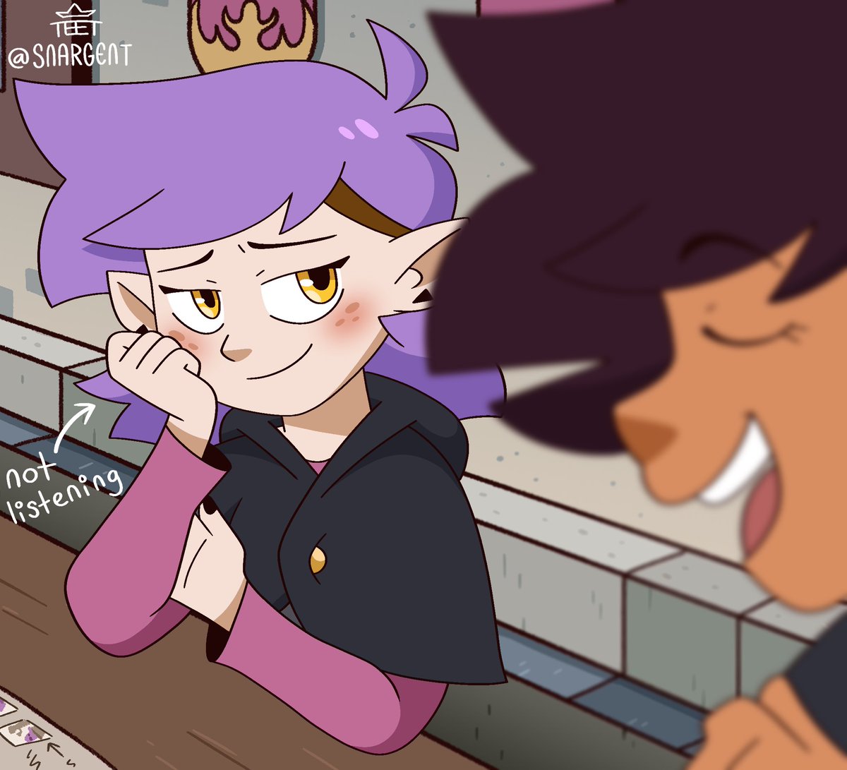 _Snargent's tweet photo. Yeah she didn’t get any of that lmao

#LuzNoceda #AmityBlight #TheOwlHouse #Lumity #TOH https://t.co/CzgBUyojm4