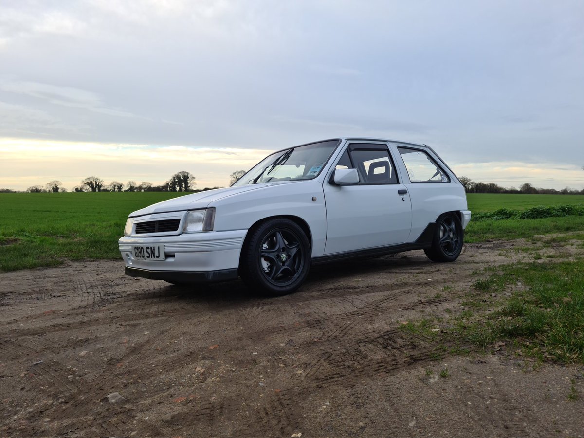 NovalutionGSi's tweet photo. Well it is New Years day and has the sun was shining, the Nova got a little drive from its place of slumber. https://t.co/ul7M3CBLU0