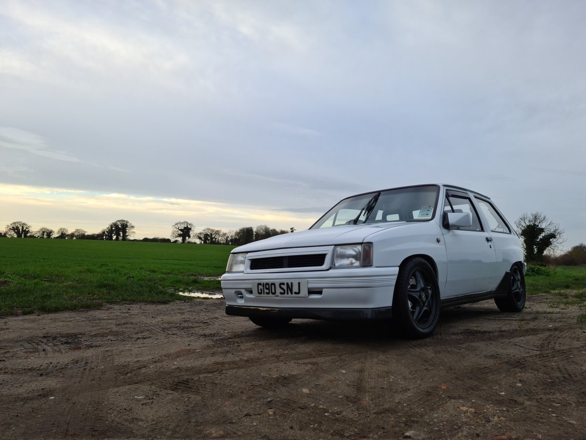 NovalutionGSi's tweet photo. Well it is New Years day and has the sun was shining, the Nova got a little drive from its place of slumber. https://t.co/ul7M3CBLU0