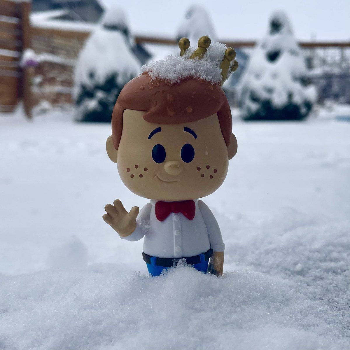 CollectorClint's tweet photo. FINALLY some snow is Colorado! #FreddyFunko approves! Hi.

#FunkoSodaSaturday #Funoko #Funko #FunkoSoda https://t.co/12QAD2xrKM