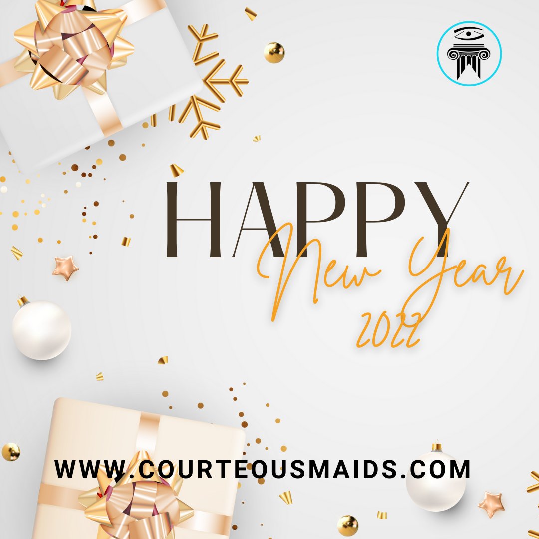 CourteousMaids's tweet photo. Have a Happy and Wonderful New Year! 2022 is here and we hope this year is filled with peace, happiness, and good health. 
https://t.co/ioQAuaj3Z4
#houseCleaningAtlanta #houseCleaning #johnSottano #courteousMaids https://t.co/LEQzruOgm6