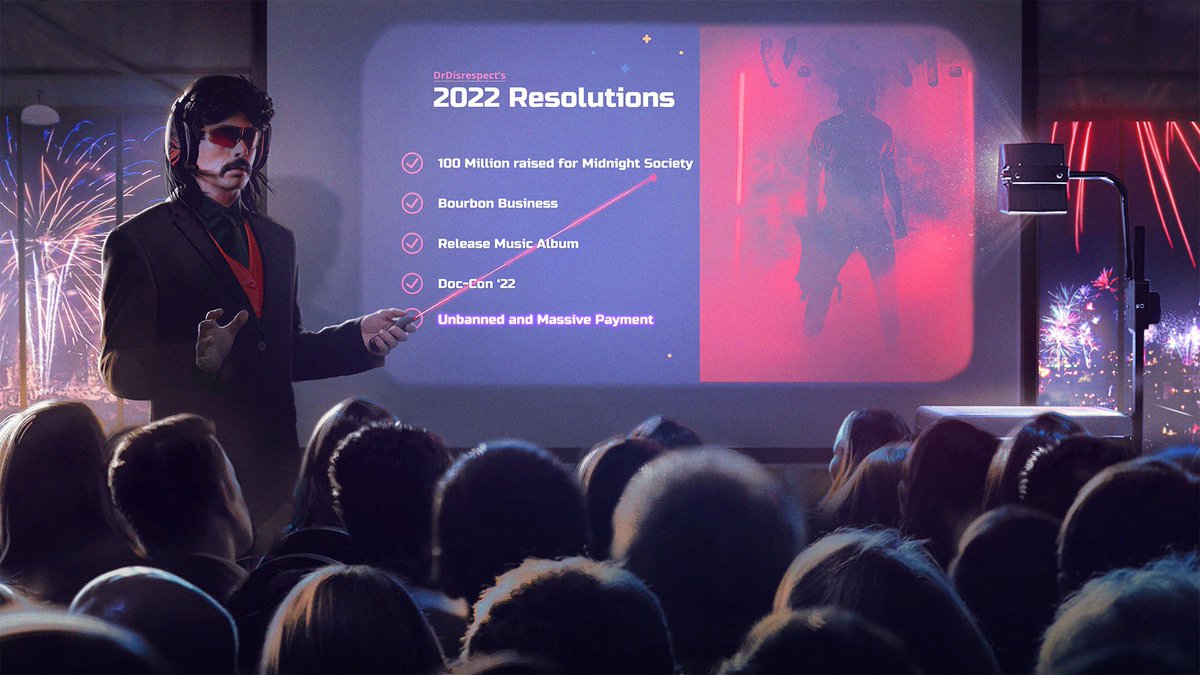 DrDisrespect's tweet image. 2022 Goals…