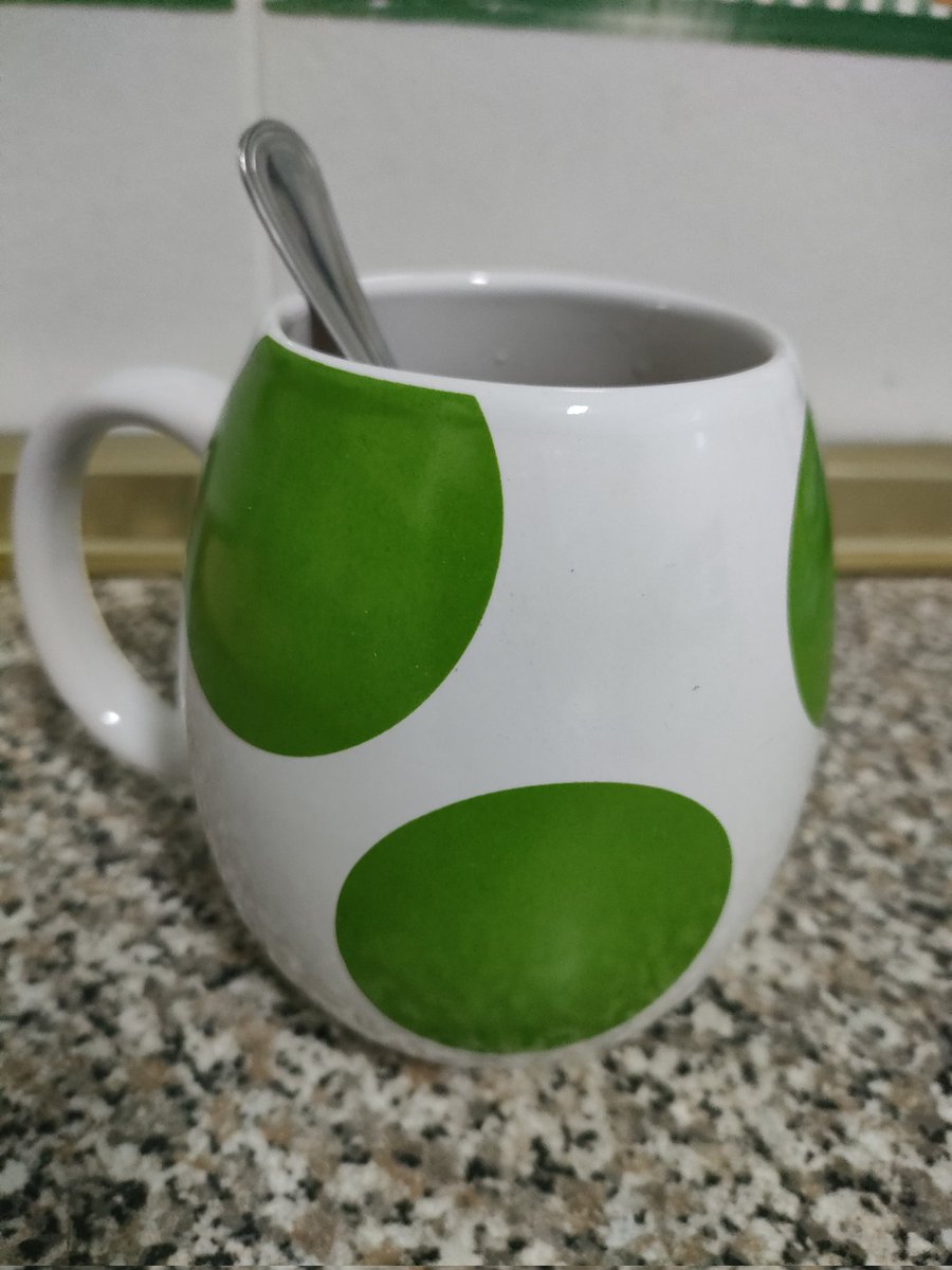 Comenzando 2022 con estilo 🤪 #taza #YOSHI #MarioParty
