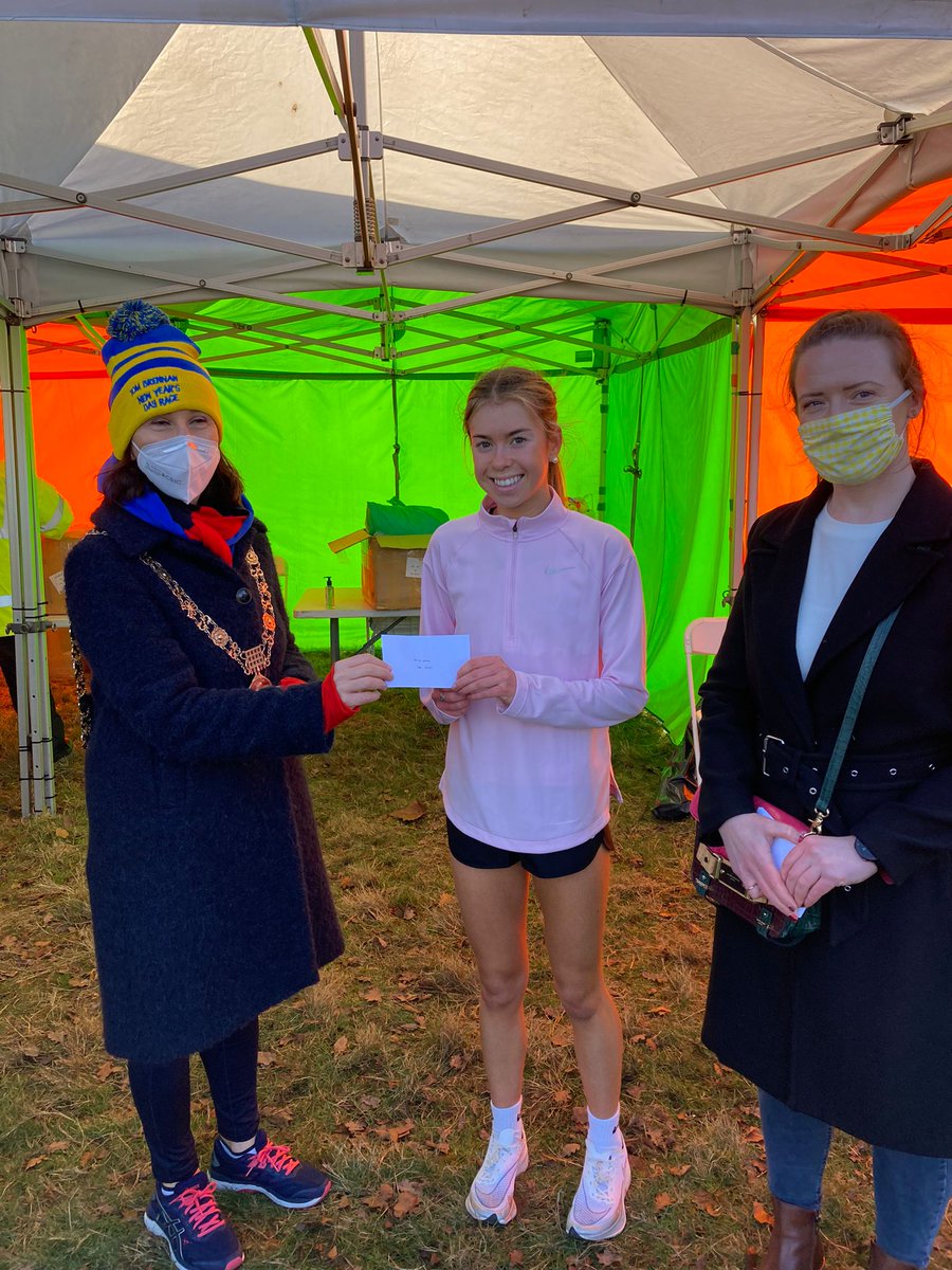 liffeyvalleyac's tweet photo. Congratulations to everyone who participated in the Tom Brennan 5km today. The race was won by Daniel Stone and Laura Mooney won the women's race. Great turn out on a windy day in the park! #tombrennan5k #newyearsday https://t.co/ZT1Ee79rDB