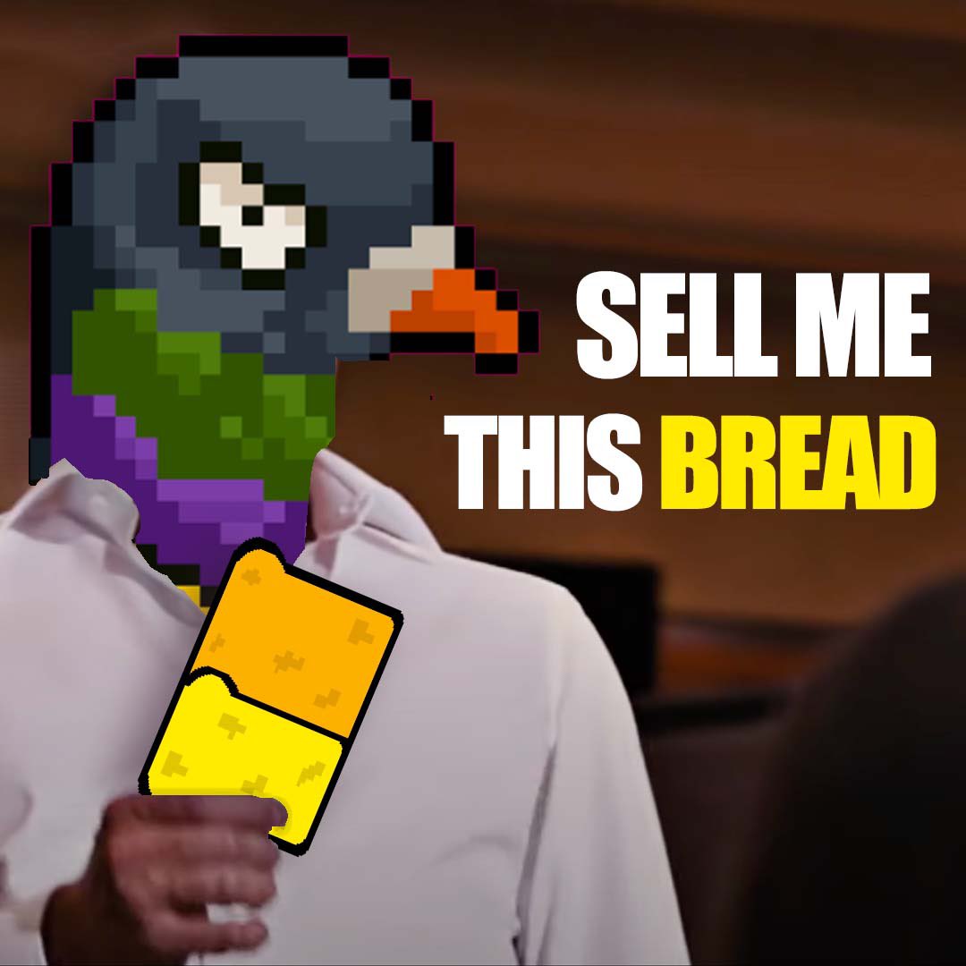 fileasfrog's tweet image. « I was like a pigeon overtrained 
in an aviary full of eagles » 
Jordan Breadfort 🍞
.
@wkdPigeonPosse #breadish
 #BREAD #BREAD #BREAD #BREAD
#wickedpigeonposse #Solana #MagicEden #SolanaNFTs #SolanaNFT