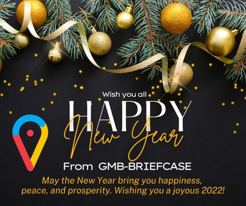✨Happy New Year Everyone!  May you find success, happiness, and everything your heart desires.

⚡️ Wishing you and your loved ones a very happy new year 2022 from <a href="/gmb_briefcase/">GMB Briefcase</a> and #Team.

#NewYear2022wishes #newyearresolution #team  #newbeginning #googlemybusiness #localseo