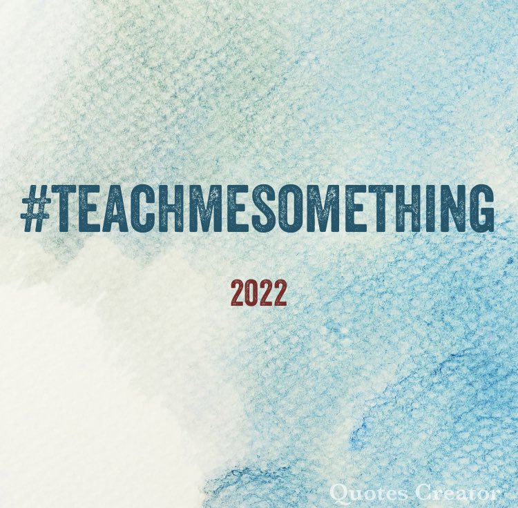astrostephenson's tweet photo. I see and read a lot about #teacher self-care. Coping strategies for this high demand job.
And those are good things. They are.
But teachers are most empowered when they’re free to do what they love to do.
Teach.
So for 2022, shine your light and #teachmesomething https://t.co/IGfxtN2AAv