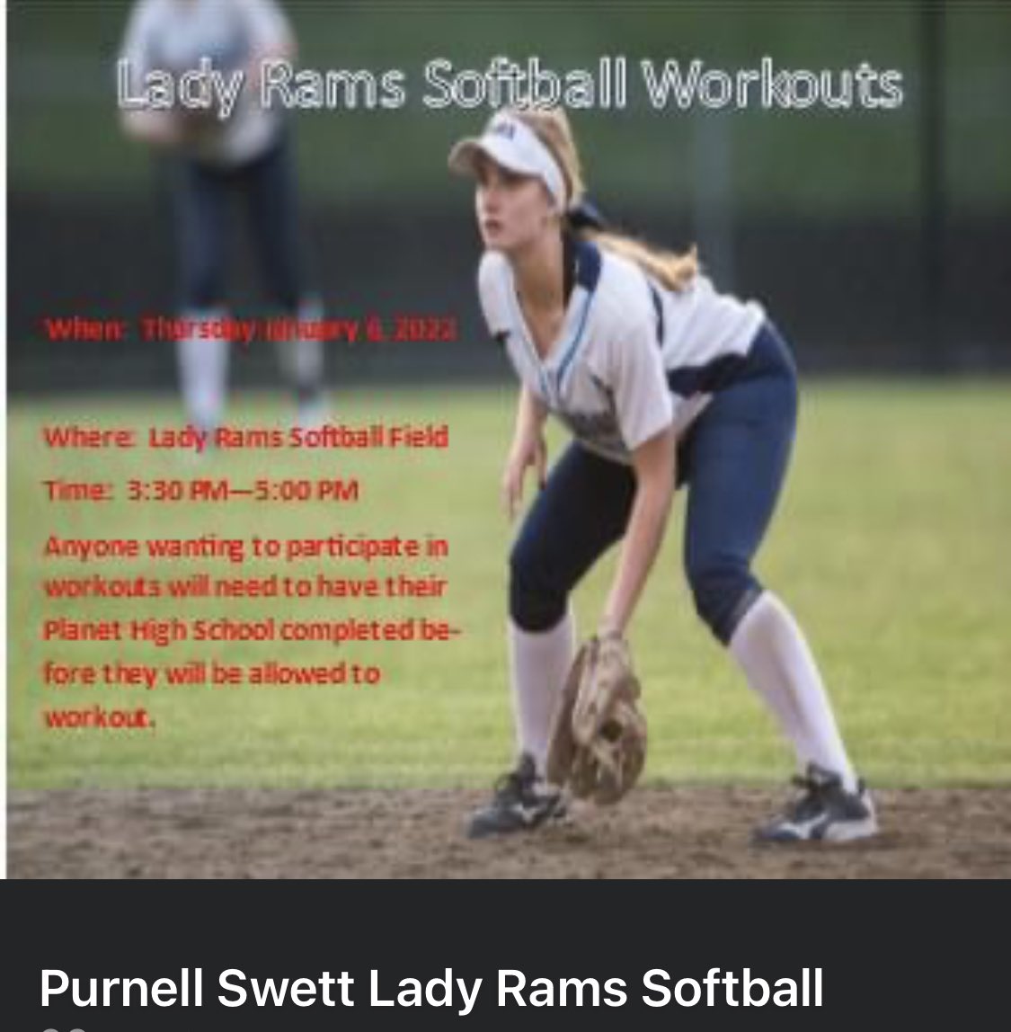 Swett Lady Rams Softball tweet media