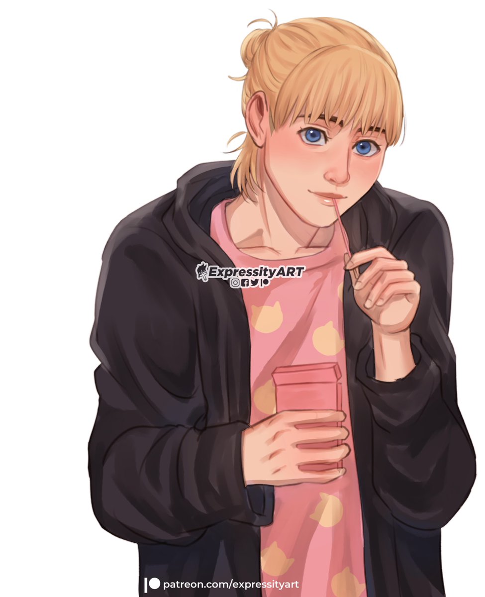 expressityart's tweet photo. Man-bun Armin https://t.co/8dUJnYMQ4z
