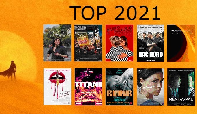 Allok74's tweet photo. TOP 10 FILMS 2021, après environ 170 films vus sortis cette année, avec des habitués (Almodovar, Villeneuve, Audiard) et des magnifiques surprises (Trier, Diwan, Fennell).

#topfilms2021 #topfilm2021 https://t.co/tf3haem364