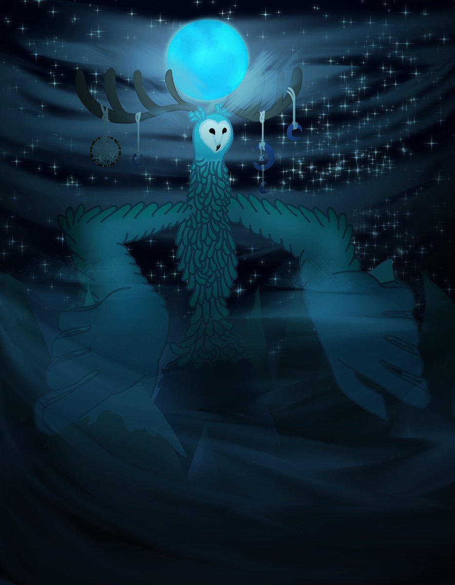 AlxMat_Livst's tweet photo. Spirit of the Moon https://t.co/3VlA7zxqUo