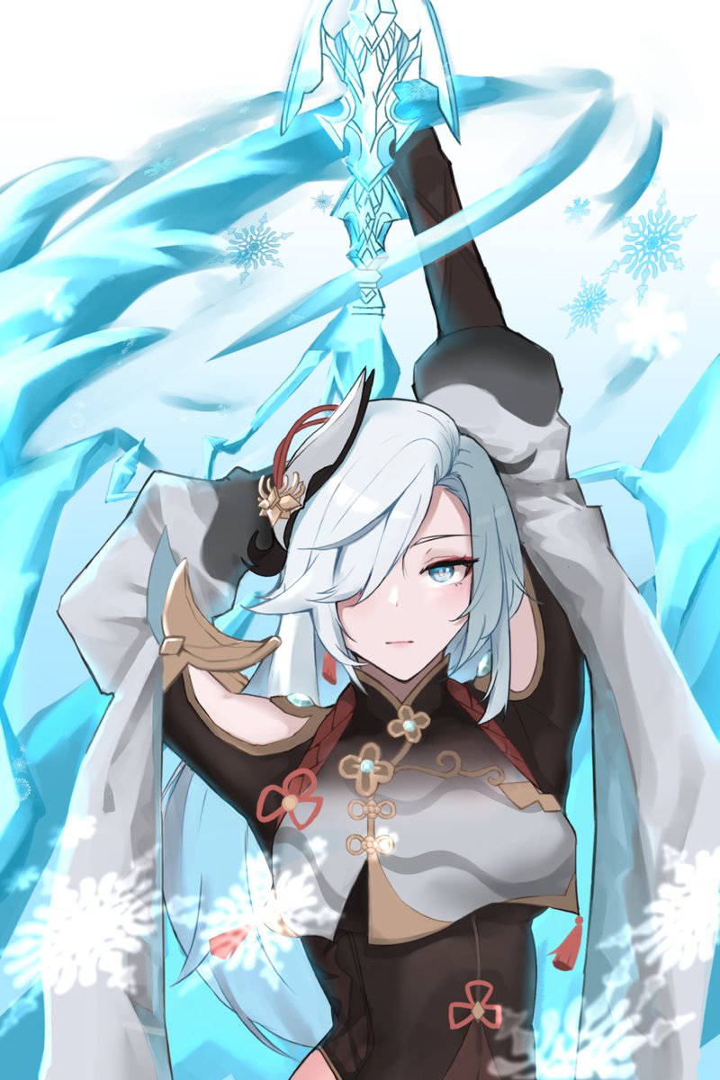 cyota_'s tweet photo. first draw in 2022
#shenhe #Genshin_Impact #fun_art #funart https://t.co/vHfYsSkK1m